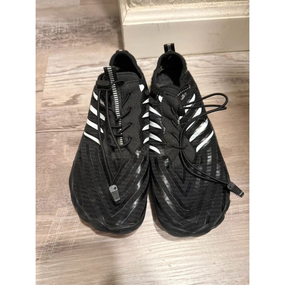 Black Grounded Footwear Shoes